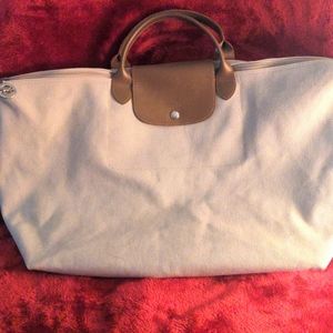 Longchamp bag beige XL